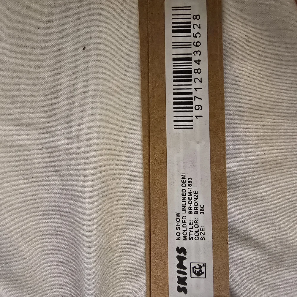 SKIMS Women's Unlined Demi Bra - Bronze 38C - Picture 2 of 2